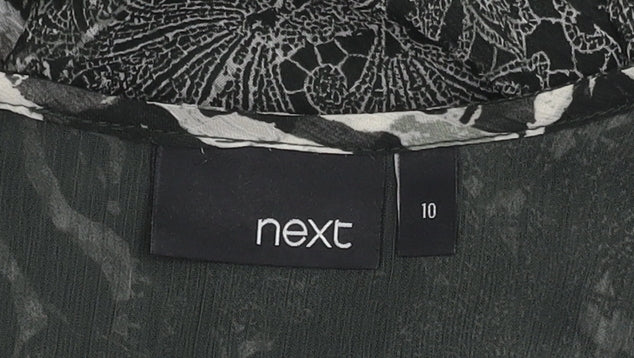 Next Women’s Black Top Size 10 in Excellent Condition