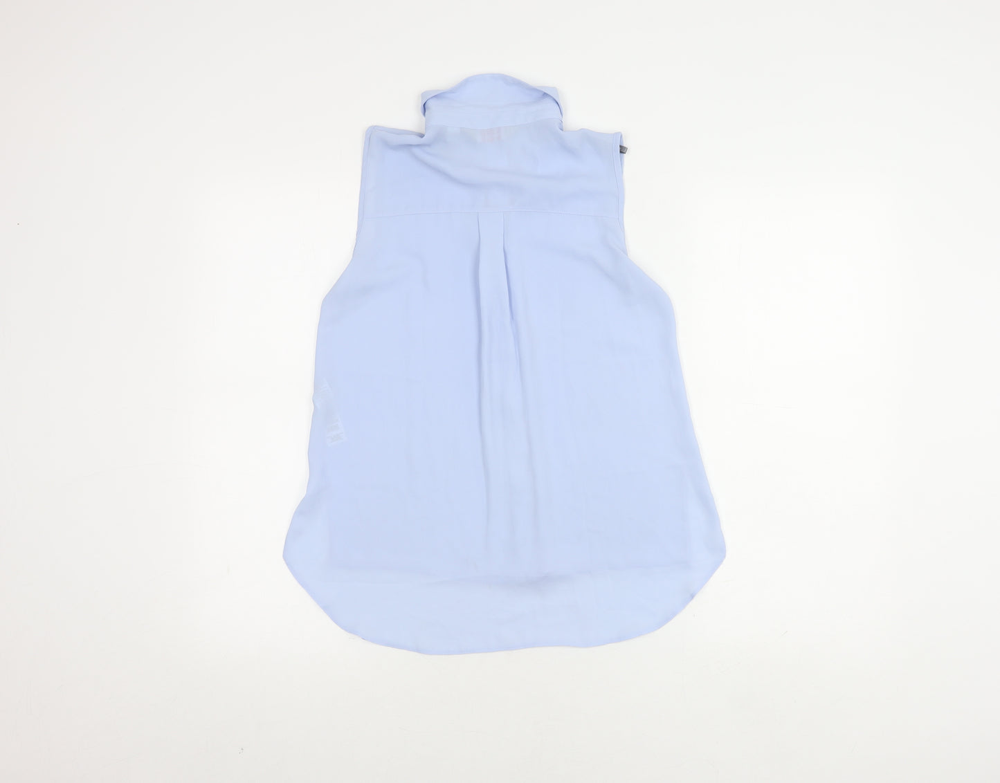 Dorothy Perkins Women's Blue Sleeveless Blouse, Size 6