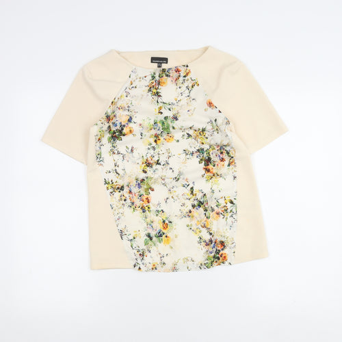 Warehouse Women's Multicoloured Floral Top UK 6