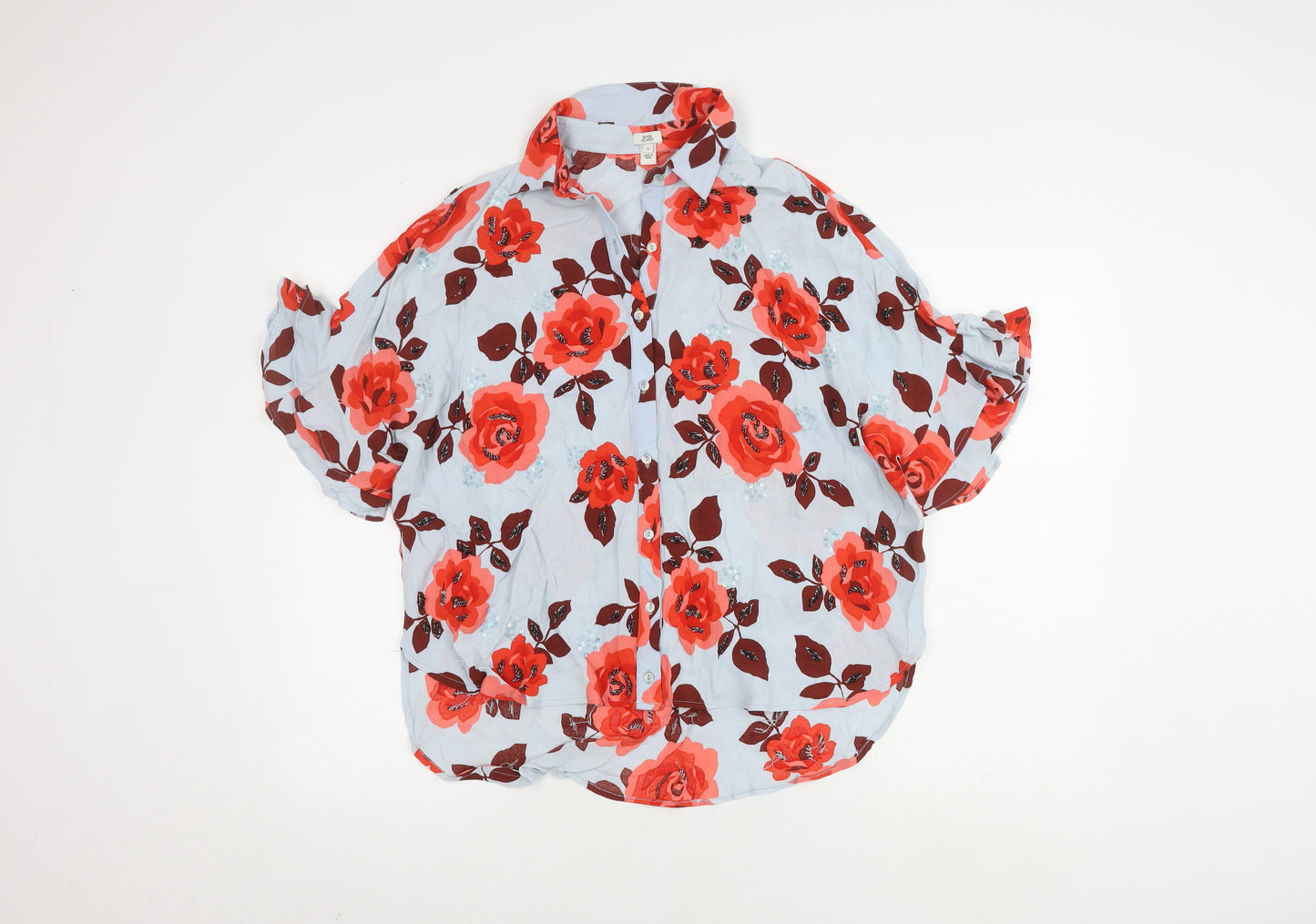 River Island Women's Floral Multicoloured Blouse S