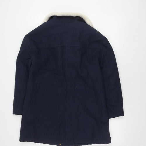 Marks and Spencer Women's Blue Size 10 Lined Jacket
