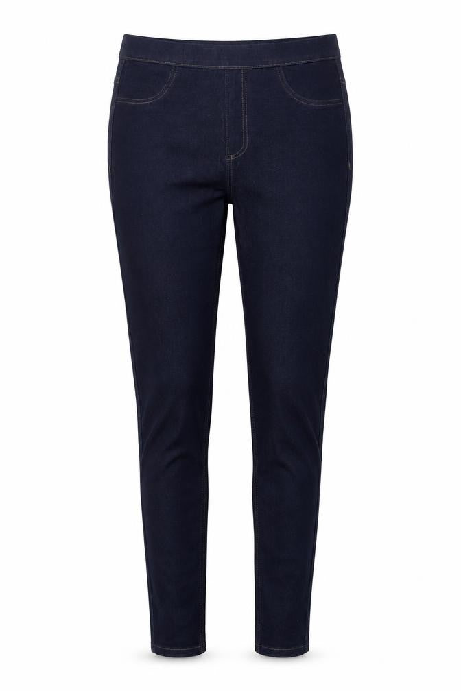 Front view of Marks & Spencer Women's Blue Skinny Jeans, size 12