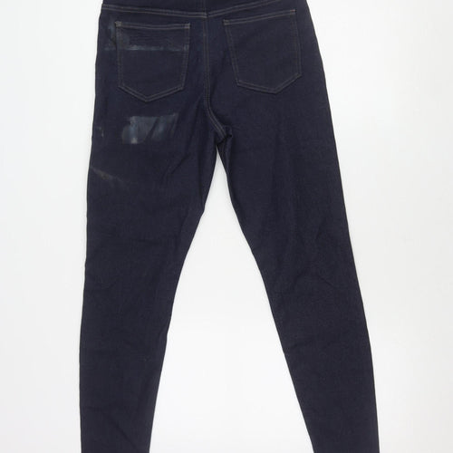 Marks and Spencer Women's Blue Skinny Jeans Size 12