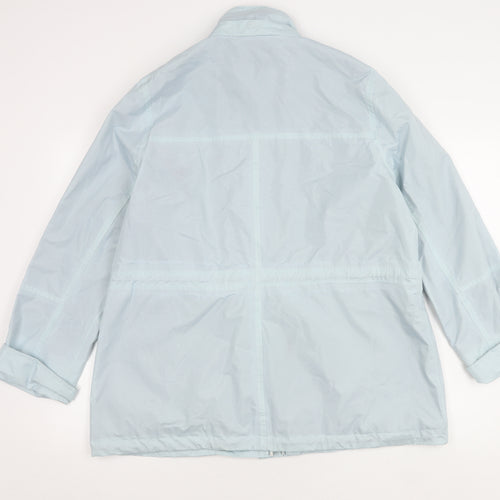 Bm Women's Blue Jacket Size 18 in Excellent Condition