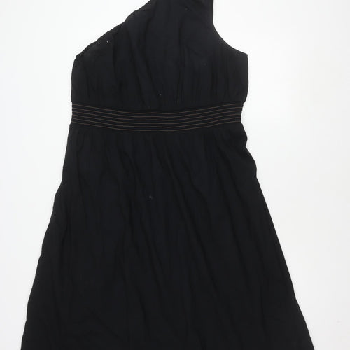 Marks and Spencer Women's Black A-Line Dress Size 18