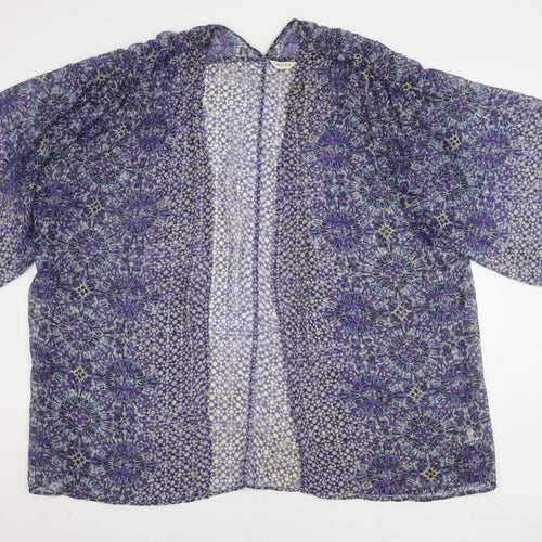 Marks and Spencer Women's Multicoloured Floral Cover Up Size 22