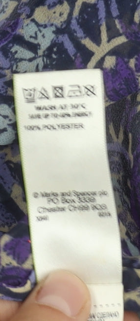 Marks and Spencer Women's Multicoloured Floral Cover Up Size 22