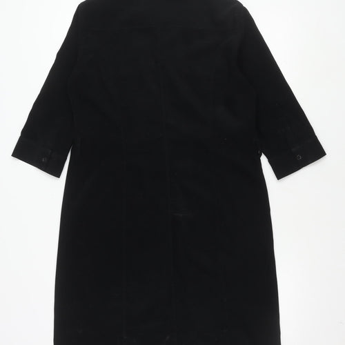 NEXT Women's Black Shirt Dress, Size 14, Classic Elegance