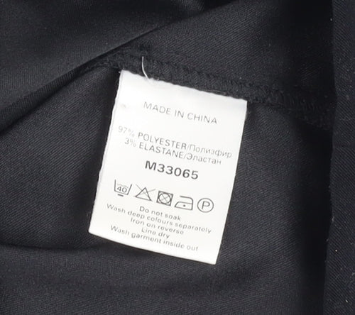 NEXT Women's Black Shirt Dress, Size 14, Classic Elegance