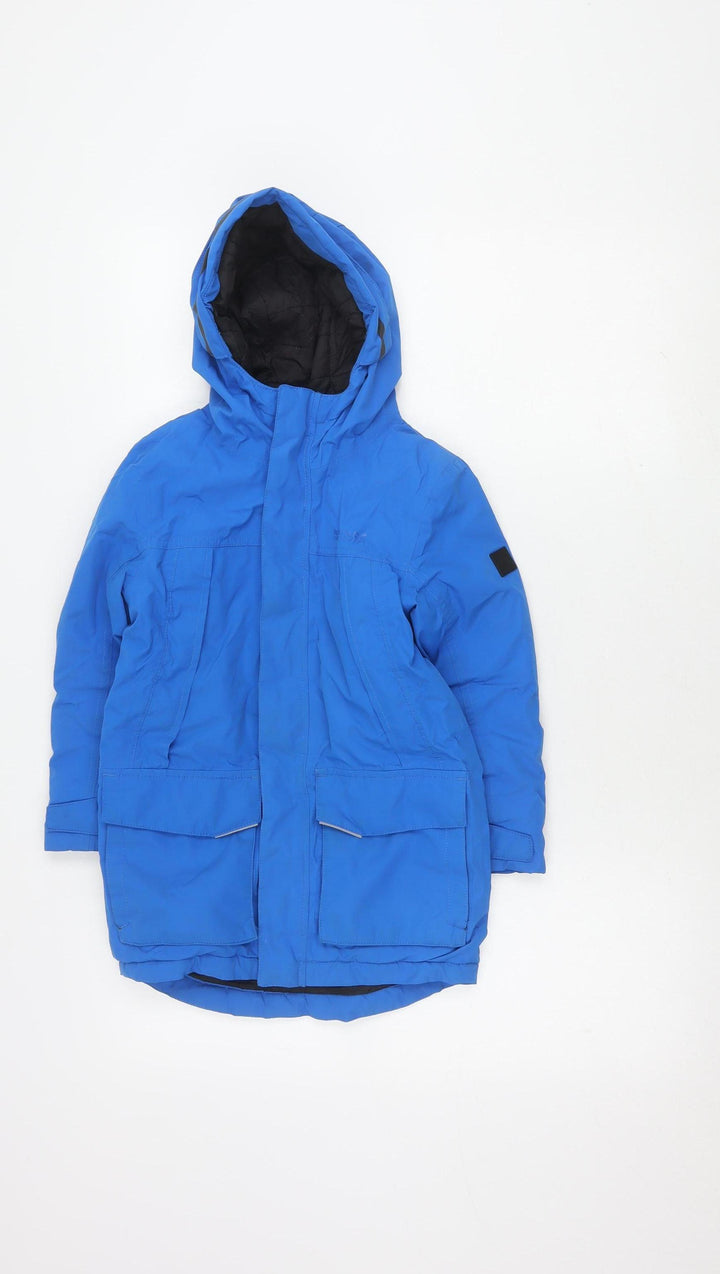 Regatta Boys' Blue Puffer Jacket 5-6 Yrs Hooded Winter