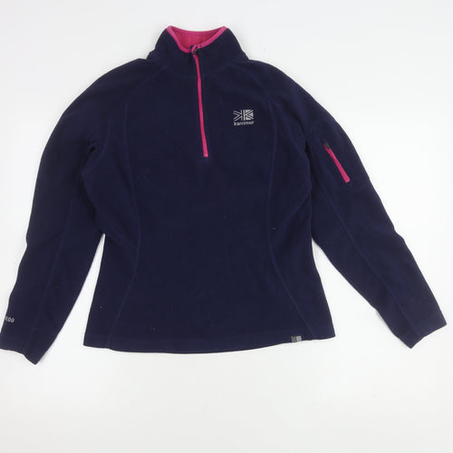 Karrimor Women's Blue Fleece Pullover Sweatshirt, Size 10
