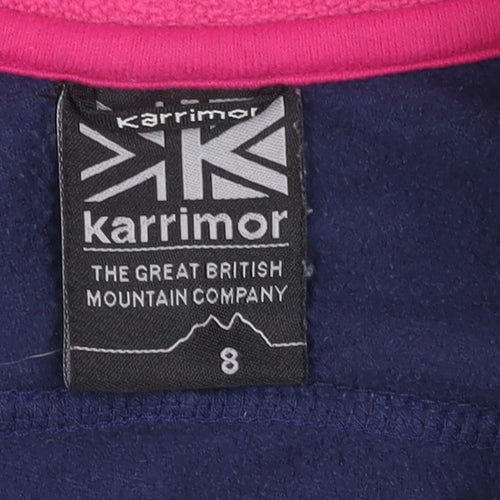 Karrimor Women's Blue Fleece Pullover Sweatshirt, Size 10