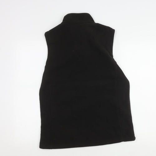 Regatta Women's Black Fleece Gilet Size 14 Outdoor Zip