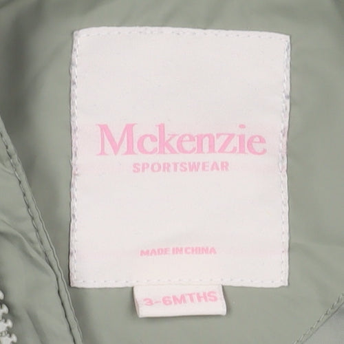 McKenzie Girls Green Puffer Jacket 3-6 Months