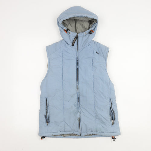 Napapijri Women's Blue Puffer Jacket S