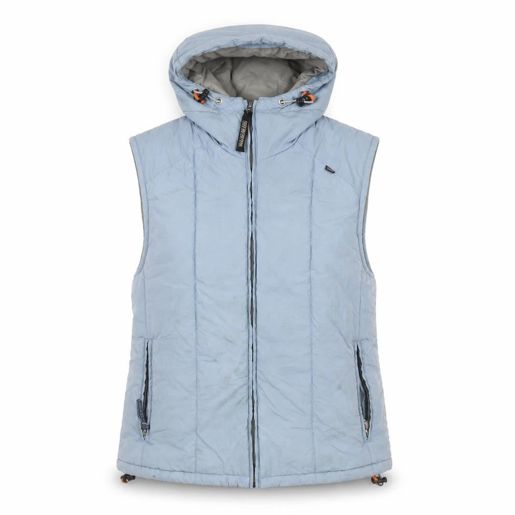 Napapijri Women's Blue Puffer Jacket S