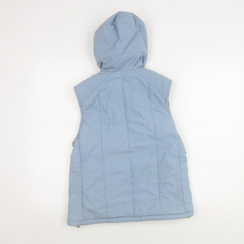 Napapijri Women's Blue Puffer Jacket S