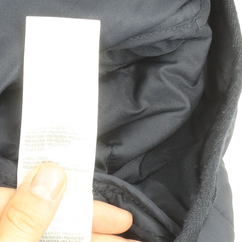 Golddigga Women's Blue Quilted Jacket Size 18