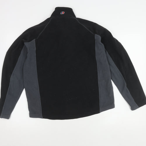 Berghaus Boys Black Fleece Hoodie M - Outdoor and Casual Wear