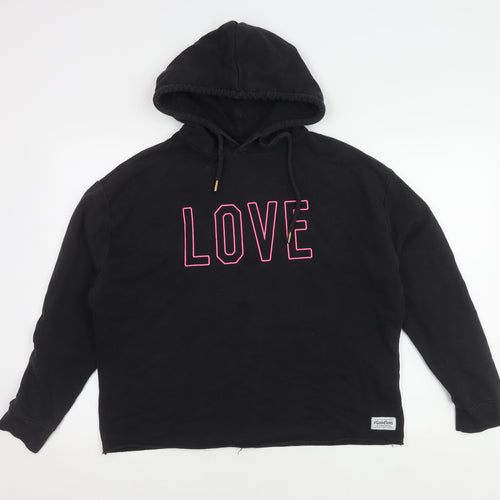 Selfish Mother Women's Black Pullover Hoodie - Size 2