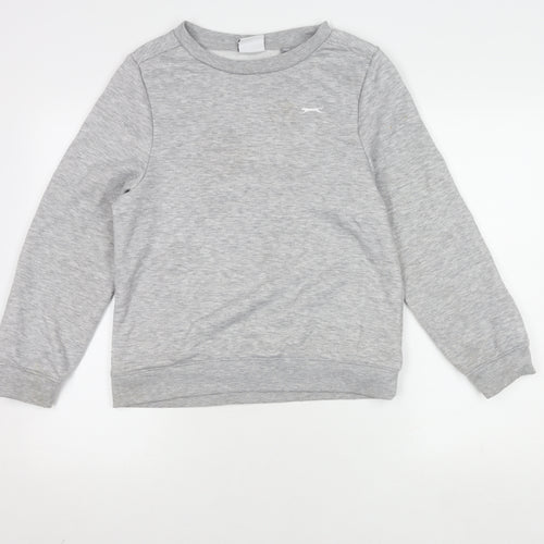 Slazenger Boys Grey Sweatshirt, 13 Years, Lightweight Pullover