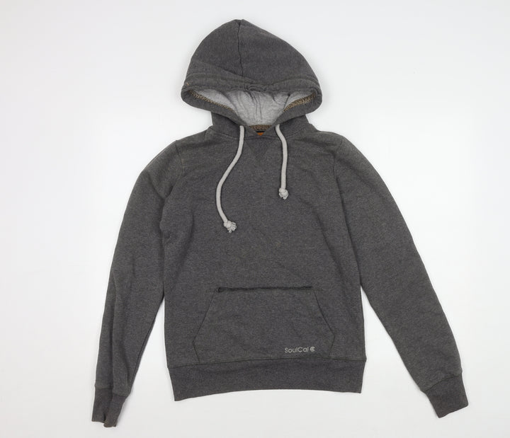 SoulCal Women's Grey Pullover Hoodie Size 10