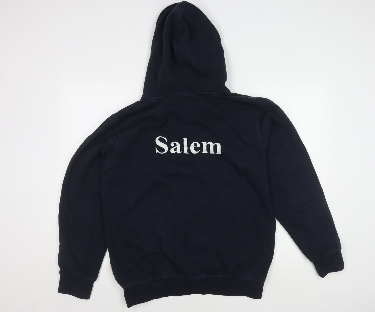 Hakro Blue Pullover Hoodie M with Logo for Unisex