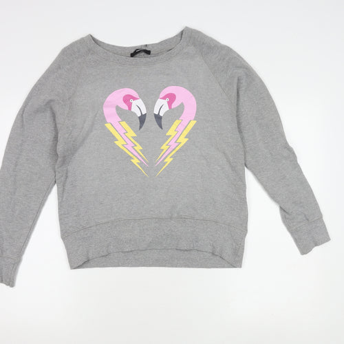 Diesel Women's Grey Pullover Jumper XS