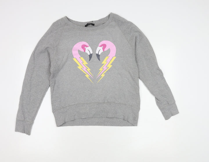 Diesel Women's Grey Pullover Jumper XS