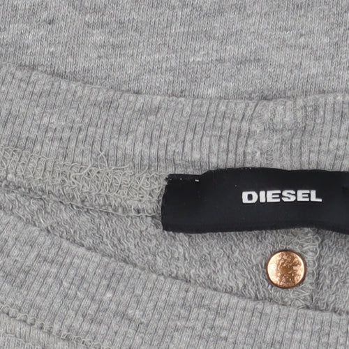 Diesel Women's Grey Pullover Jumper XS