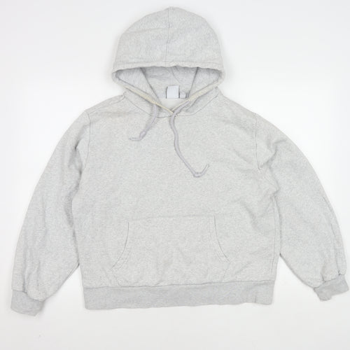 Adidas Women's Grey Pullover Hoodie XS