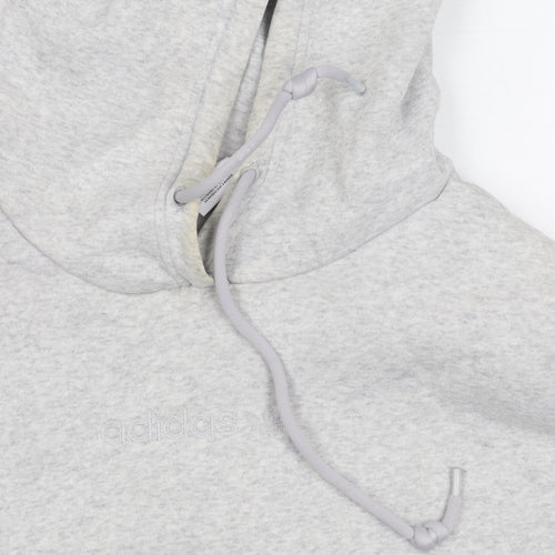 Adidas Women's Grey Pullover Hoodie XS