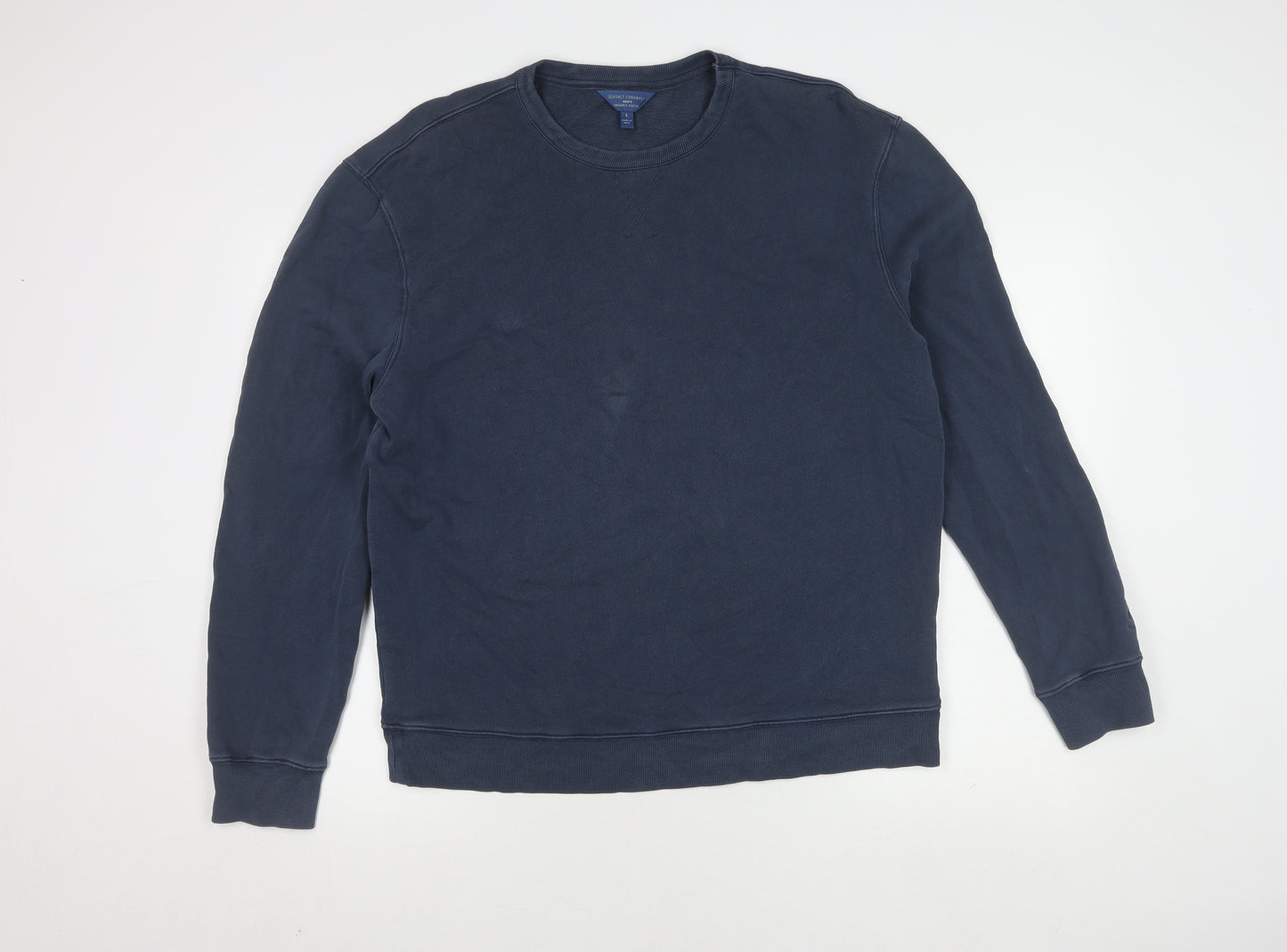Seasalt Cornwall Blue Pullover Sweatshirt L