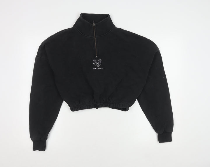 Pink Soda Women's Black 2XS Sweatshirt