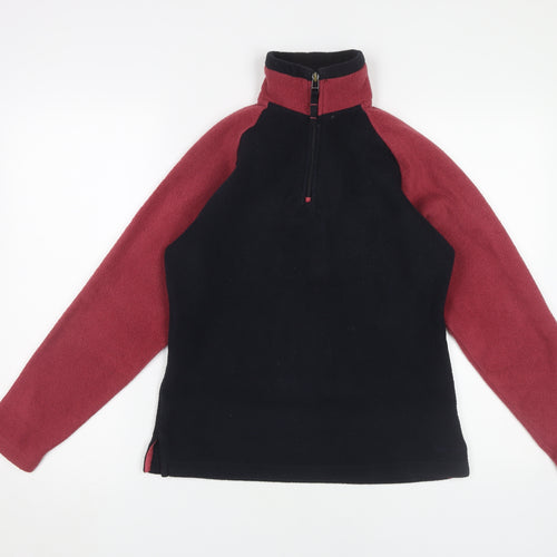Peter Storm Women's Colourblock Zip Fleece Sweatshirt - Size 10