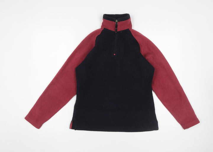 Peter Storm Women's Colourblock Zip Fleece Sweatshirt - Size 10