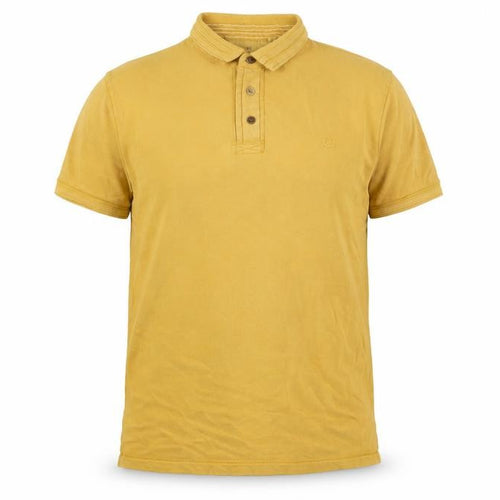 Mantaray Men's Yellow Polo Medium, Casual Cotton Shirt