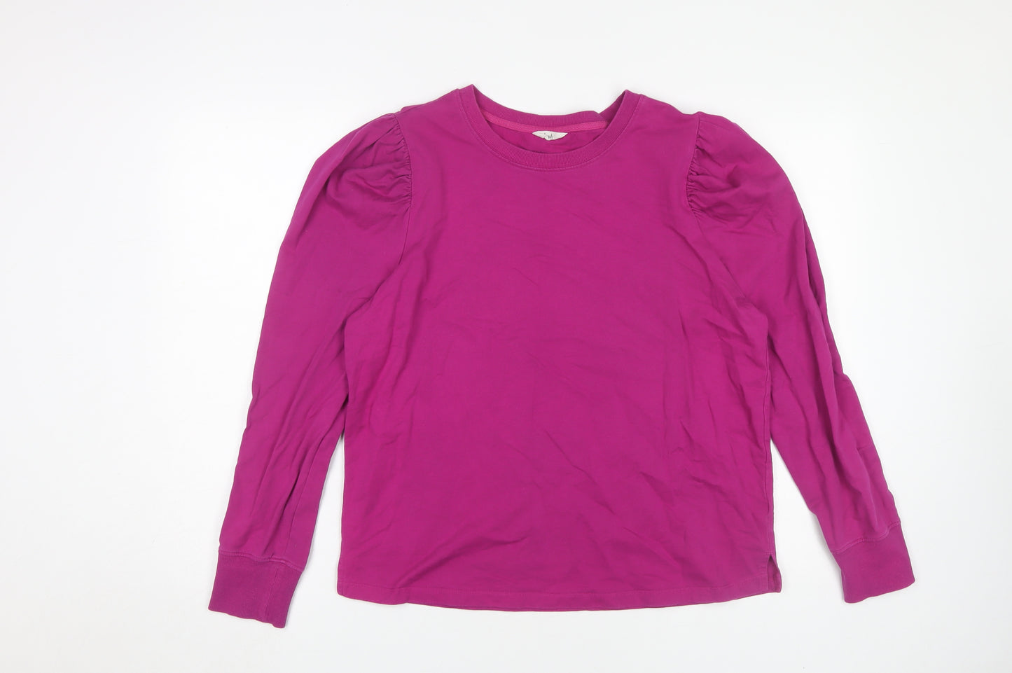 Hush Women's Pink Crew Neck Long Sleeve T-Shirt L