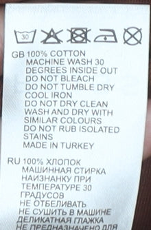 Reiss Men's Brown Cotton T-Shirt - Medium