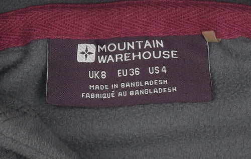 Mountain Warehouse Women's Grey Pullover Hoodie Size 8