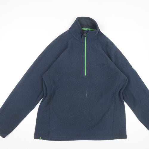 Regatta Men's Blue Pullover Fleece Sweatshirt L