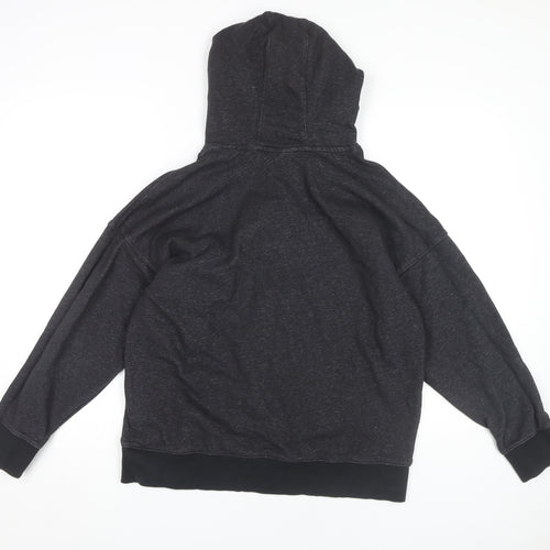 Adidas Black Unisex Pullover Hoodie Size 14