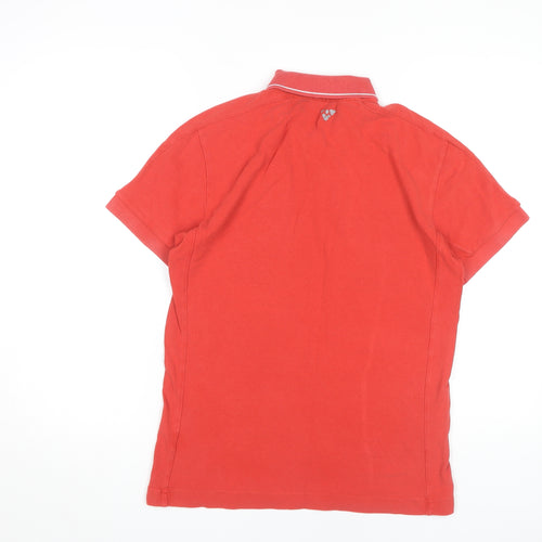 Puma Unisex Red Polo Shirt M Sports Casual