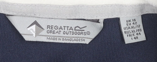 Regatta Women's Blue Fleece Waistcoat Size 16