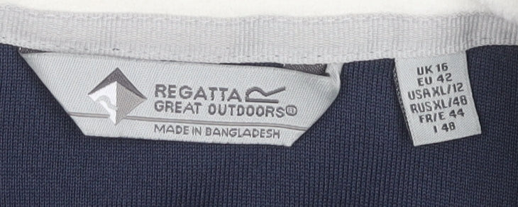 Regatta Women's Blue Fleece Waistcoat Size 16