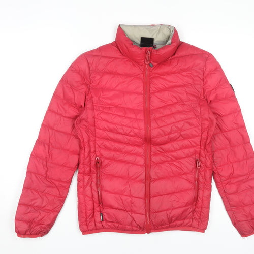 Surfanic Women's Red Puffer Jacket XS Nylon