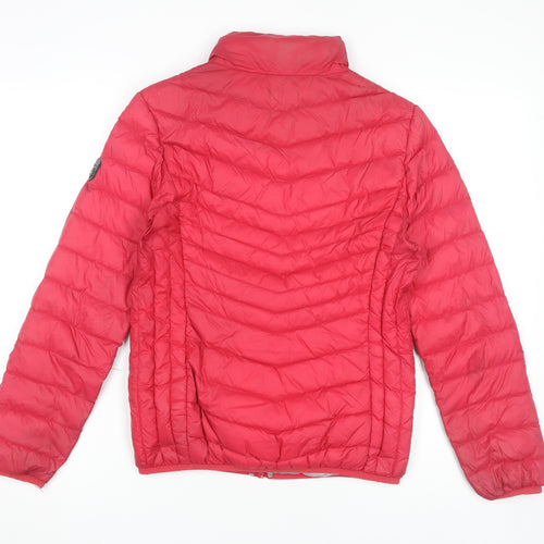 Surfanic Women's Red Puffer Jacket XS Nylon