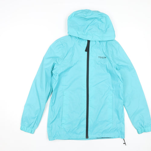 TOG24 Women's Blue Windbreaker Jacket Size 8