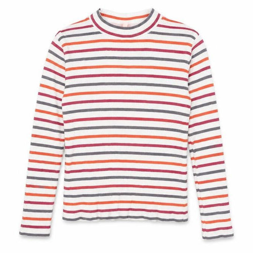 Jigsaw Junior Girls Multicoloured Striped Long Sleeve T-Shirt 12-13