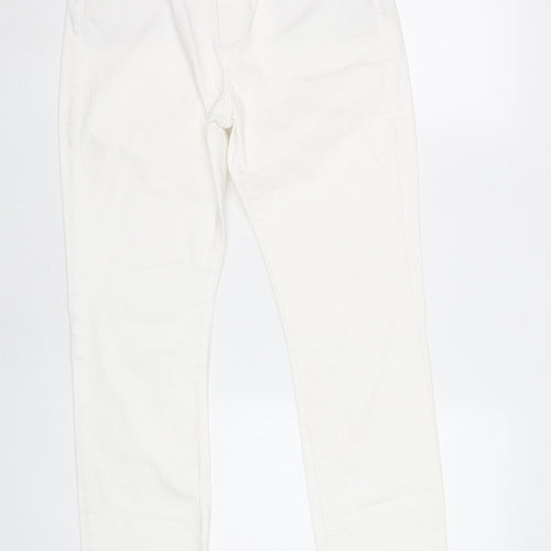 White Stuff Women's White Straight Jeans Size 10